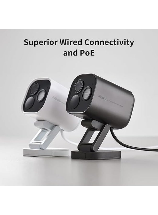 Aqara 4MP Camera Hub G5 Pro PoE, True Color Night Vision Security Camera Outdoor Wired, HomeKit Secure Video, Thread Border Router, Local Detection, Thread/Zigbee, Supports Alexa, Google, Grey - Image 4