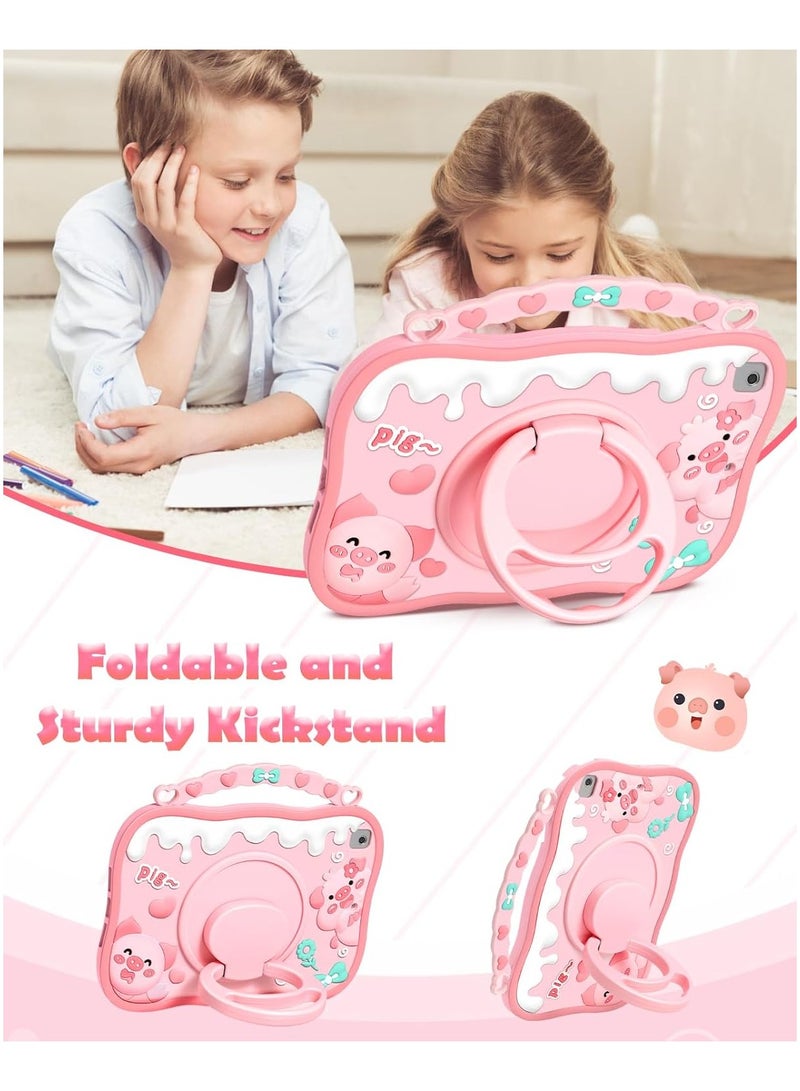 general For iPad 10th Generation Case Girl - 10.9 inch Case with Pencil Holder Handle Stand Cute Cartoon Teenage Girl Teenager Sleeve Tablet Case - Image 4