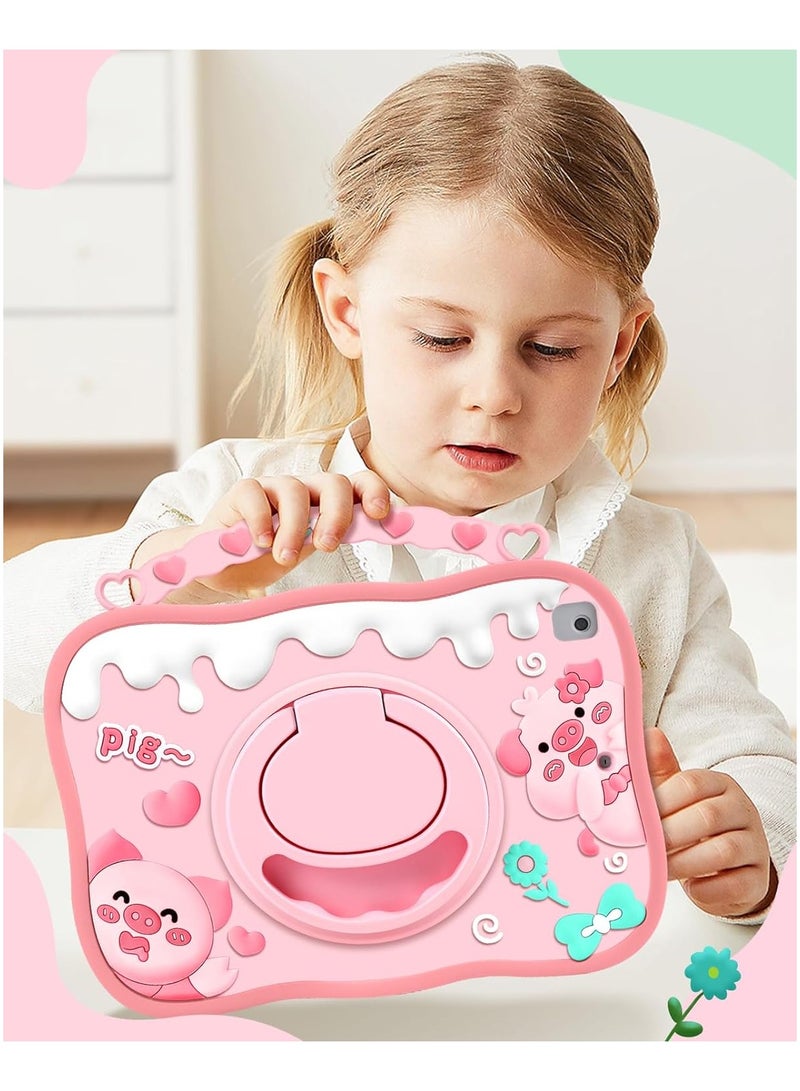 general For iPad 10th Generation Case Girl - 10.9 inch Case with Pencil Holder Handle Stand Cute Cartoon Teenage Girl Teenager Sleeve Tablet Case - Image 2