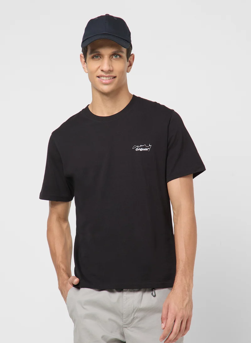 جاك اند جونز JJDELVIN TEE SS CREW NECK 4PK MP