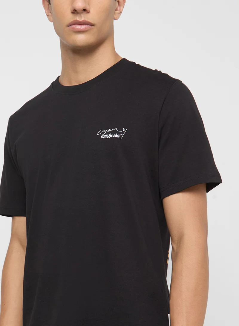 جاك اند جونز JJDELVIN TEE SS CREW NECK 4PK MP