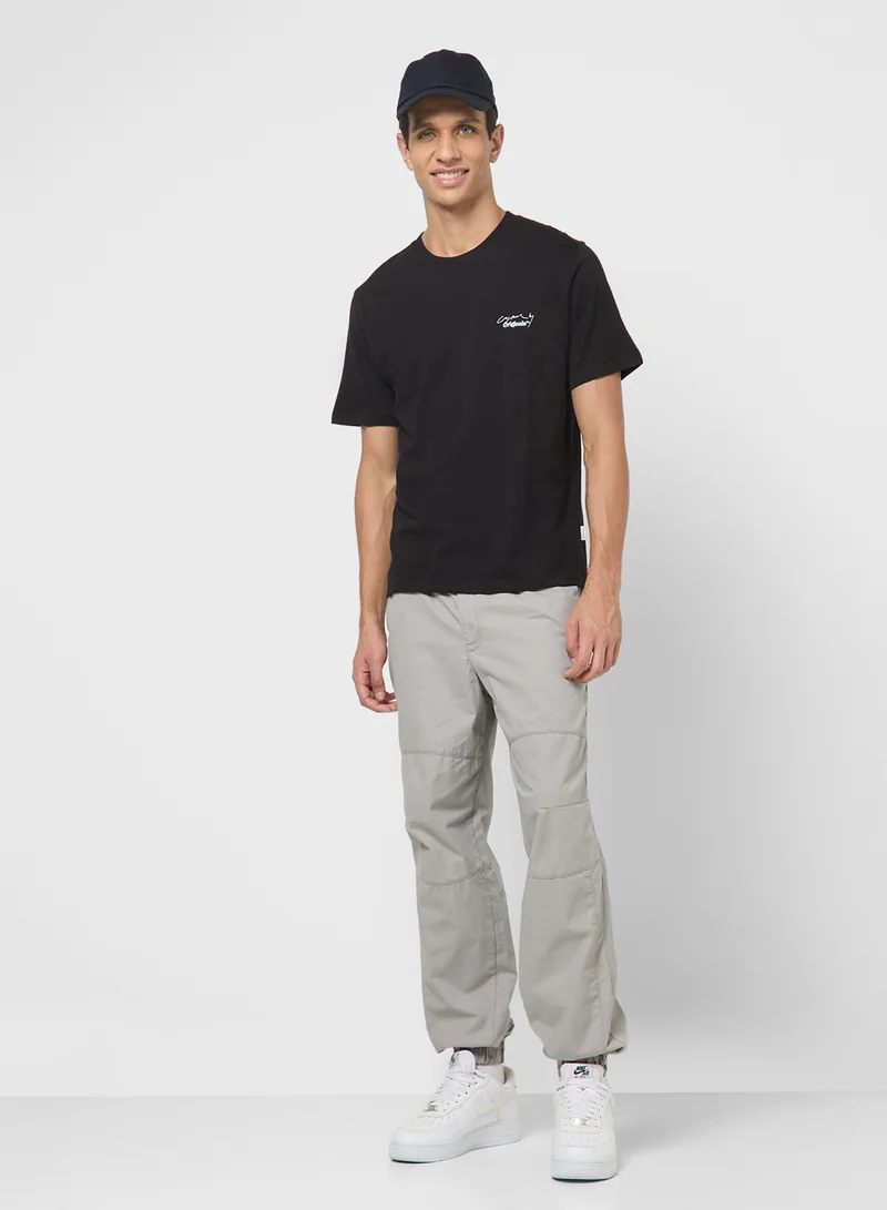 جاك اند جونز JJDELVIN TEE SS CREW NECK 4PK MP