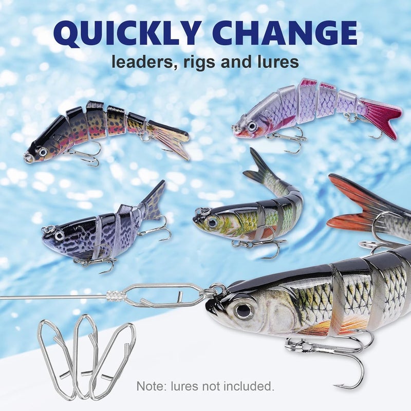 UCEC Circle Hooks Fishing Hooks 2X Strong Offset Circle Hooks Saltwater Black High Carbon Steel Octopus Catfish Fishing Hooks Fishing Gear Tackle 150pcs/ 240pcs - Size:#1 1/0 2/0 3/0 4/0 5/0 6/0 8/0 - Image 4