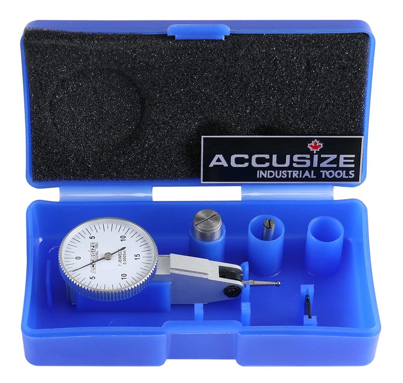 Accusize Industrial Tools 0.03'' x 0.0005'' Dial Test Indicator in Fitted Box, P900-S108 - Image 3