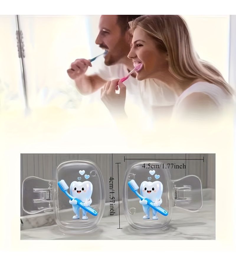 Durable Toothbrush Case With Ventilation Holes Ideal For Travel Home Use 1pc - Image 4
