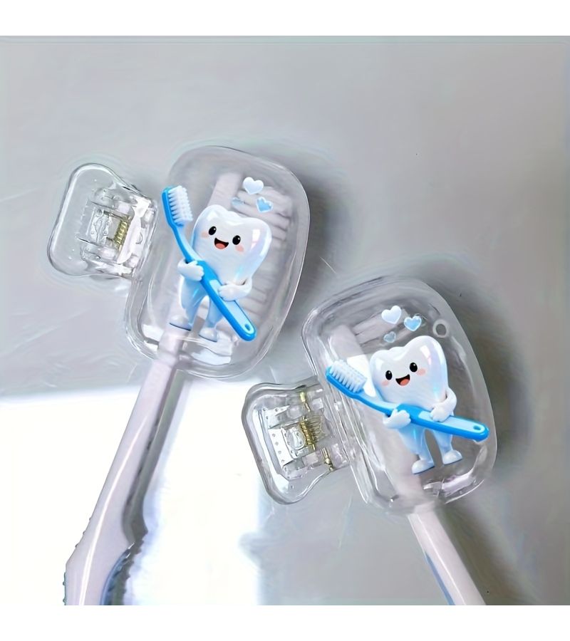 Durable Toothbrush Case With Ventilation Holes Ideal For Travel Home Use 1pc - Image 2