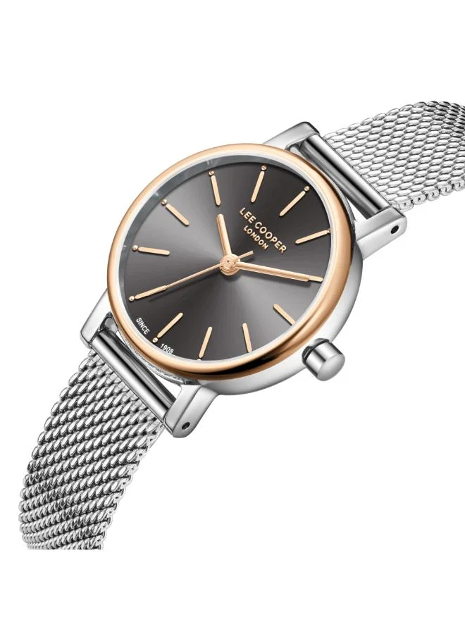 Lee Cooper  Women's Mesh Analog Watch LC08292.560 - 42.5 mm for Women | Best Price UAE