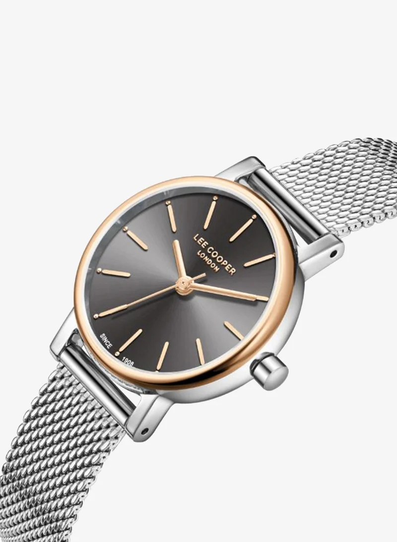 Lee Cooper  Women's Mesh Analog Watch LC08292.560 - 42.5 mm for Women | Best Price UAE