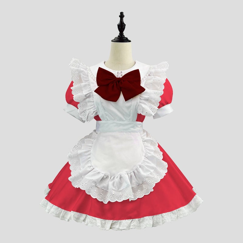 New ~ Xiaomeiyan Cos Deer Eye Round Cos Clothing Maid Plus Size Maid - Image 1