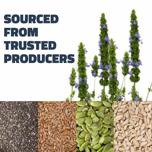 Farmley Edible Seeds Combo 800 g | Chia Seed + Sunflower Seed + Pumpkin Seed I Superfood Mix for Healthy Eating | Rich in Protein & Fiber (200g, each) (Pack of 4) - Image 4