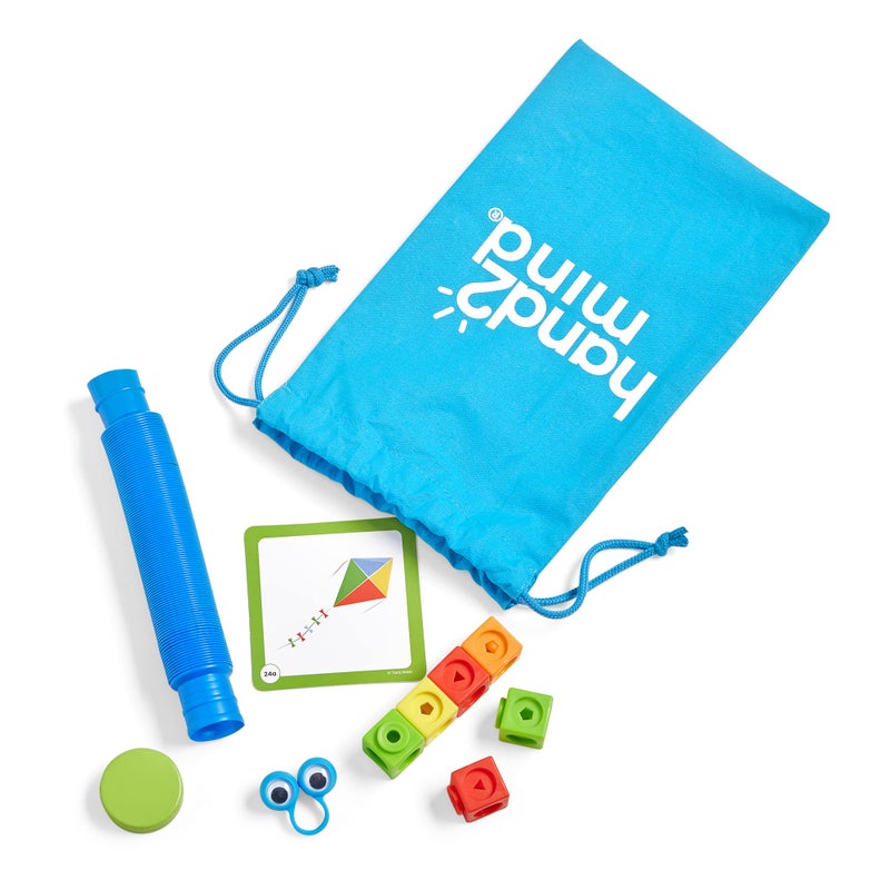 hand2mind Little Minds at Work Science of Reading Essentials Toolkit by Tara West, Decodable Reading Manipulatives, Elkonin Boxes, Letter Sounds, Phonemic Awareness, Preschool Learning (Set of 6) - Image 4