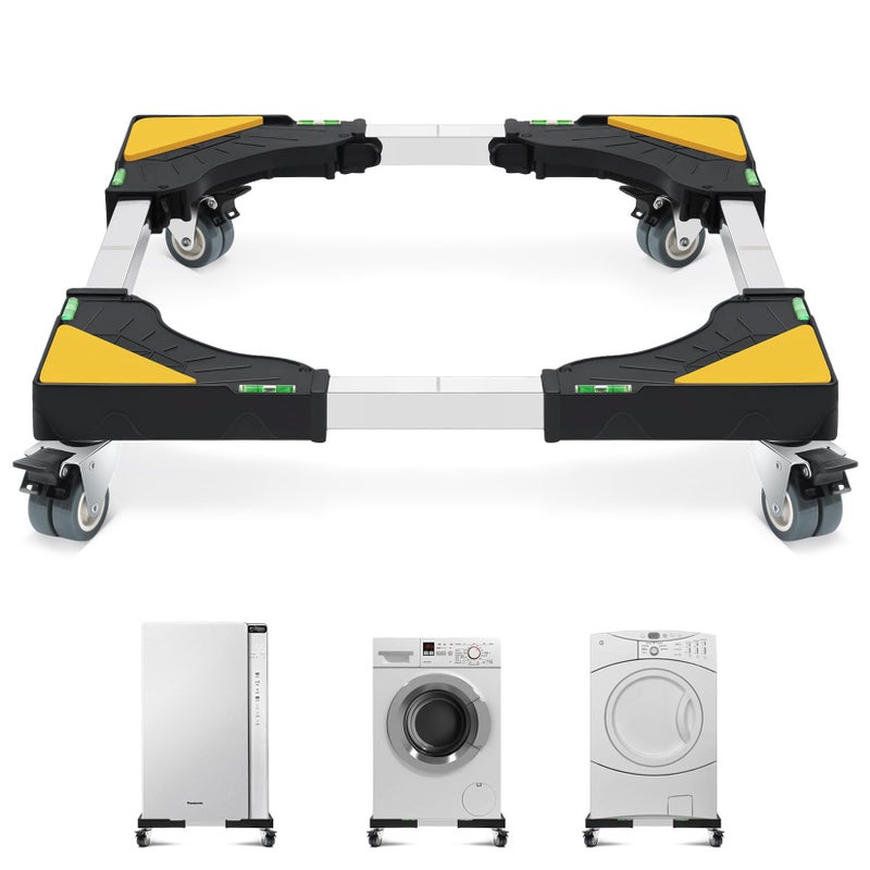 W B D WEIBIDA عربة ويبيدا المتنقلة مع 4 عجلات قفل قابلة للتعديل