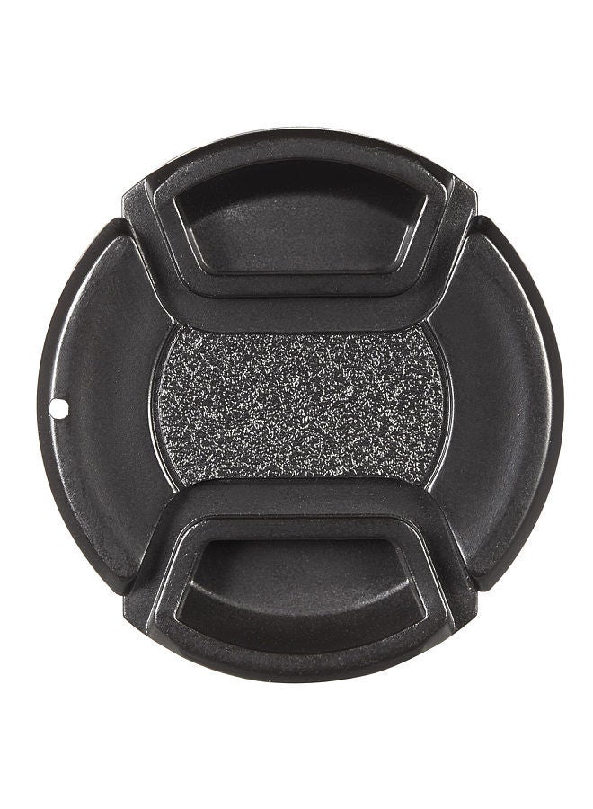 55mm Center Pinch Snap-on Lens Cap Cover Keeper Holder for Canon Nikon Sony Olympus DSLR Camera Camcorder  - Image 3