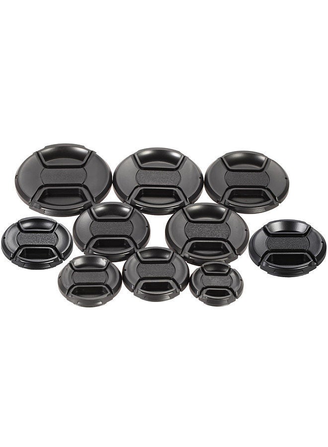 55mm Center Pinch Snap-on Lens Cap Cover Keeper Holder for Canon Nikon Sony Olympus DSLR Camera Camcorder  - Image 2
