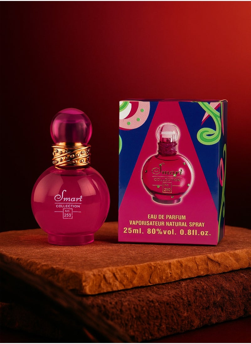 Smart collection Delicious Smart Collection No. 250 Perfume for Women | Fruity & Sweet Ladies Perfume – 25ml EDP  - Image 2