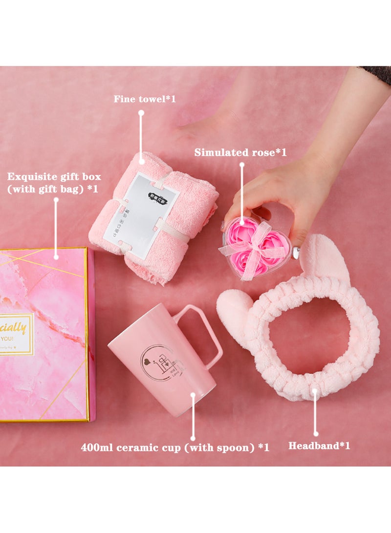 MissTiara Women's Gift Baskets - Birthday Gift Box Set Ramadan Gift Basket, Wedding Gift Set, Women's Friendship Care Package, Women's Friends Gift Set - Image 3