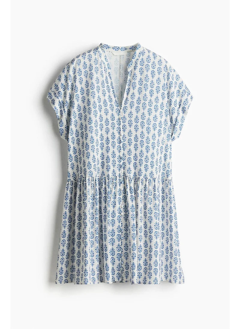 H&M Crinkled tunic dress