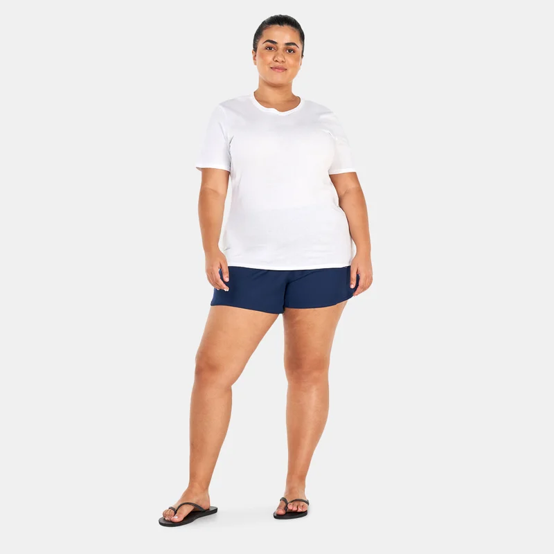 Nike Women's Solid Swim Board Shorts (Plus Size)