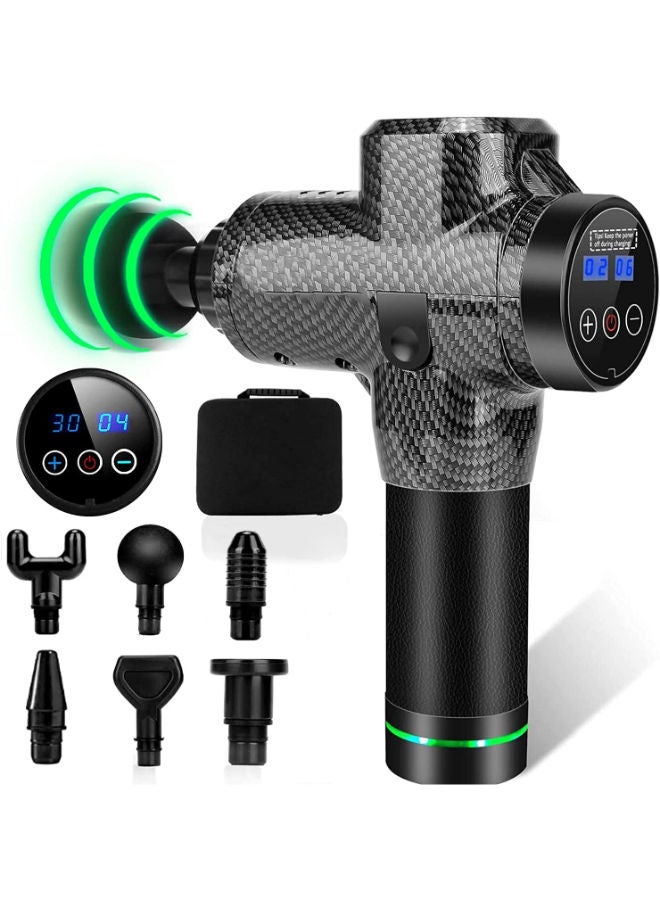 Adjustable Speed Muscle Massager With Power Digital Display And Bag - Image 1