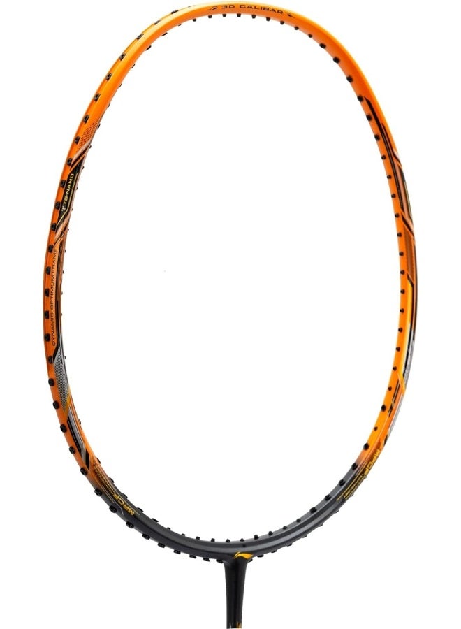 Li-Ning 3D Calibar X Drive Badminton Racket, Dark Grey/Gold - Image 1