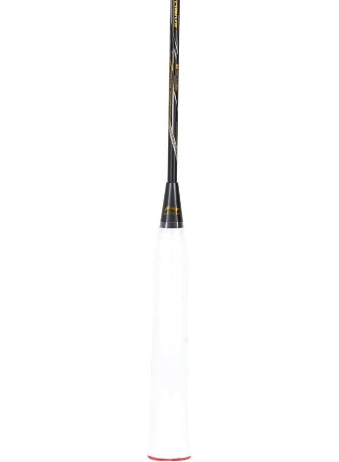 Li-Ning 3D Calibar X Drive Badminton Racket, Dark Grey/Gold - Image 2