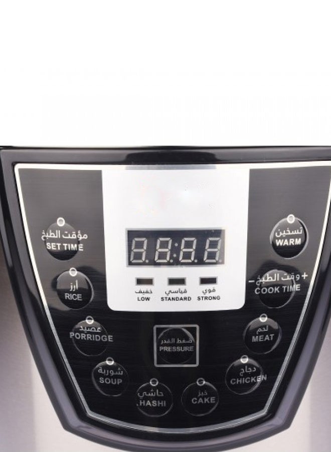 ال سي قدر الضغط الكهربائي سعة 12 لتر – متعدد الوظائف بتحكم رقمي - Image 1