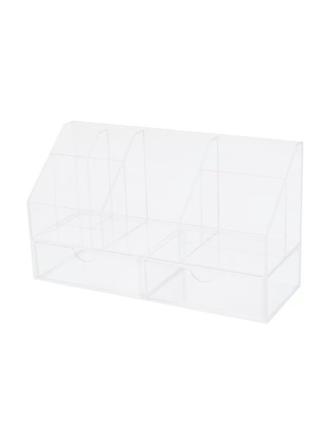 وحدة تخزين مكياج مع درجتين، 25 × 9 سم - Image 1