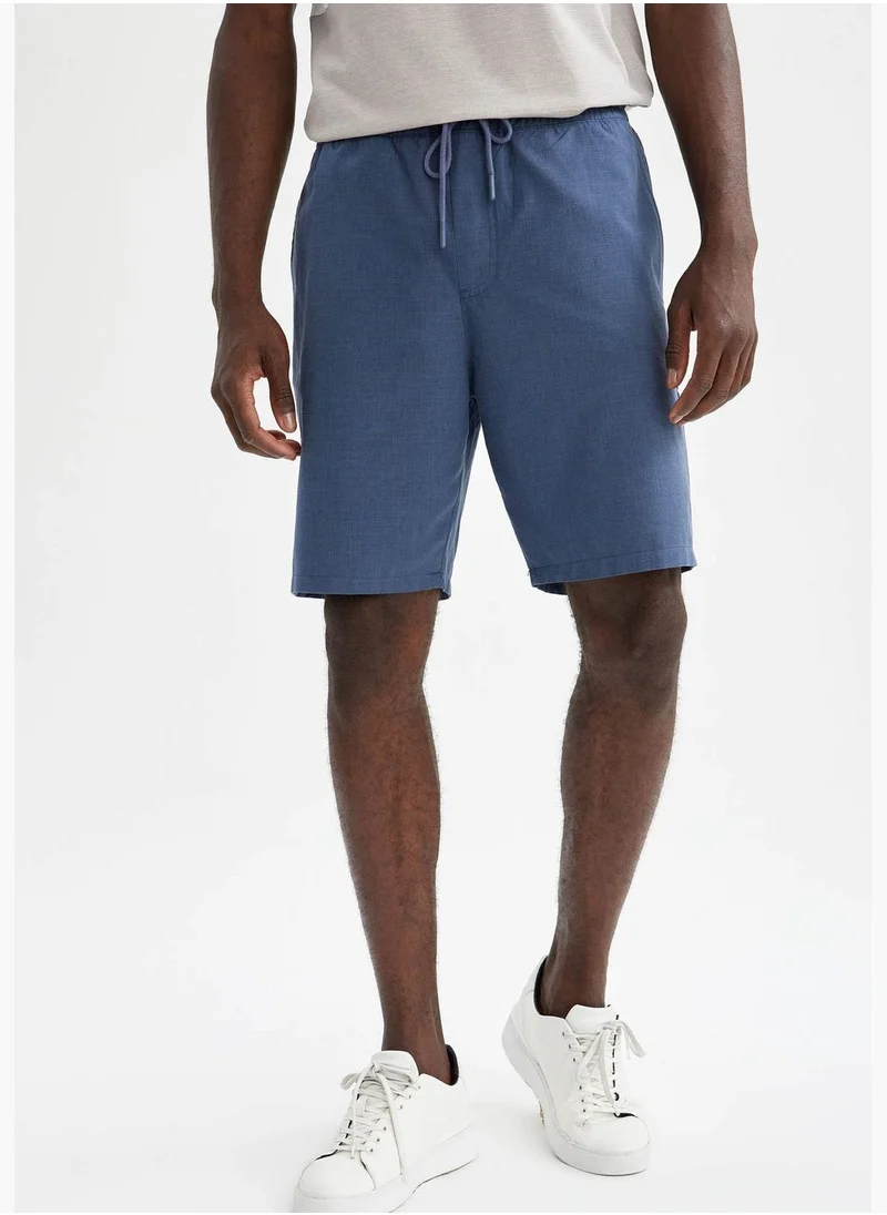DeFacto Slim Fit Basic Drawstring Shorts
