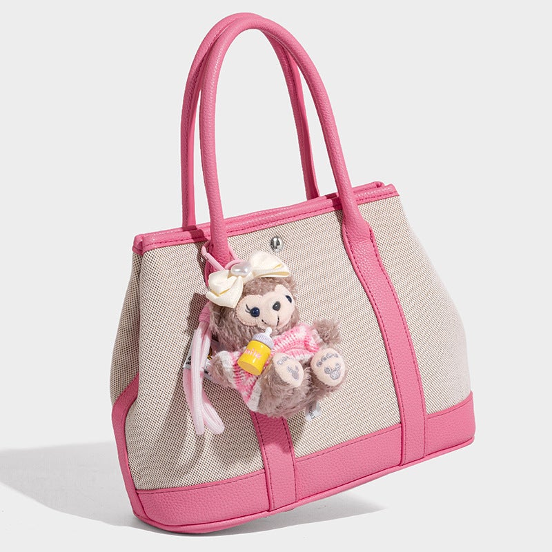 Super Popular Casual Portable Bucket Bag Women'S Summer High-End Light Luxury Niche Crossing Vegetable Basket Bag - Image 2