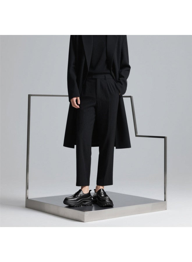 Cabbeen Men's Shoes Autumn Style Breathable Niche Light Luxury Loafers Cloud-like Comfort Casual Sneakers - Image 5