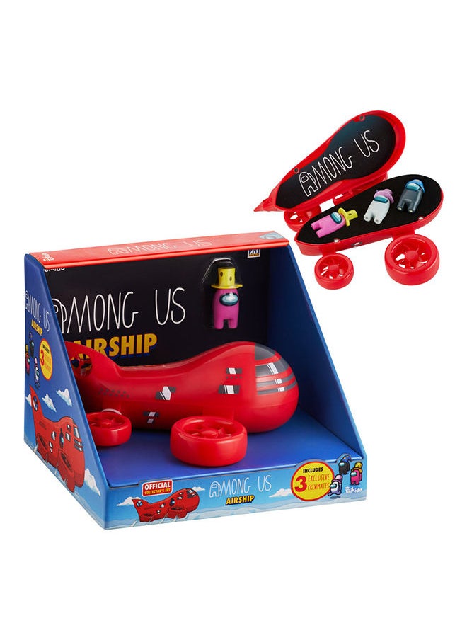 Among Us Airship With 3 Exclusive Crewmates(S2)- Series 2  - Image 1