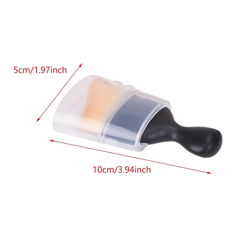 AKHANDDD Musical Instrument Cleaning Brush Tool — Sturdy Yet Ultra-Soft Multi-Head Brush for Guzheng, Ukulele, Guitars & Basses Luthier/Guitar Builder Supply Cleaning Pack of 1 - Image 3