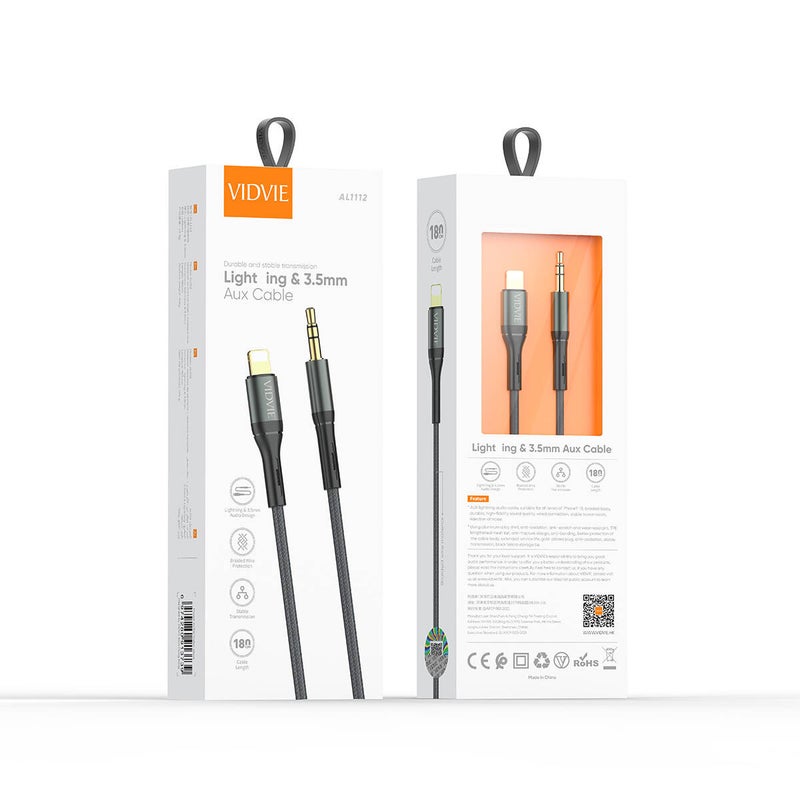 Vidvie AL1112 Lightning Audio Cable High Quality Sound for Apple Devices - Image 5