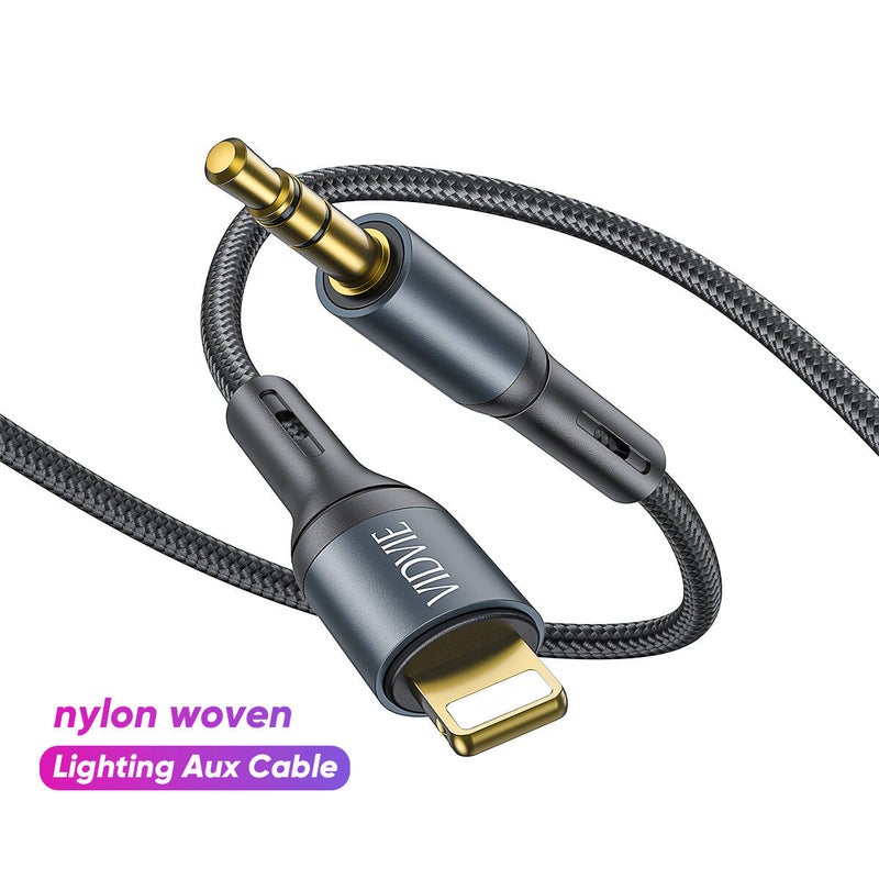 Vidvie AL1112 Lightning Audio Cable High Quality Sound for Apple Devices - Image 1