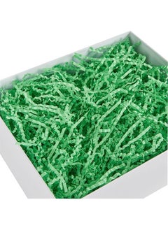 Verahed Frayed Z Zigzag Pistachio Green Pelur Scrap Paper 1000 gr Ornamental Filling Material Green Paper  - Image 2