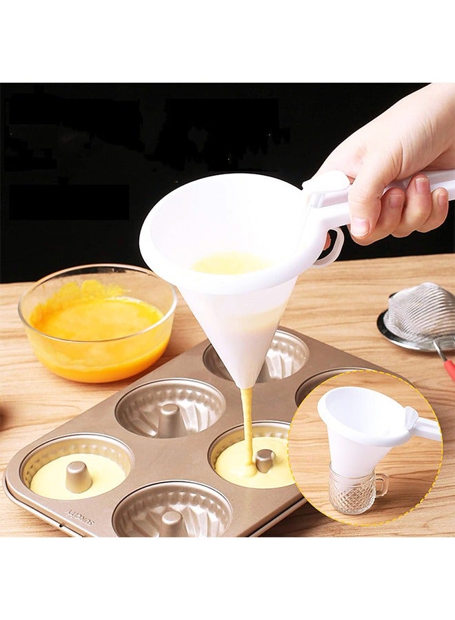 موزع عجينة الفطائر، موزع قمع، موزع شوكولاتة كريمة الزبدة المحمول باليد - Image 4