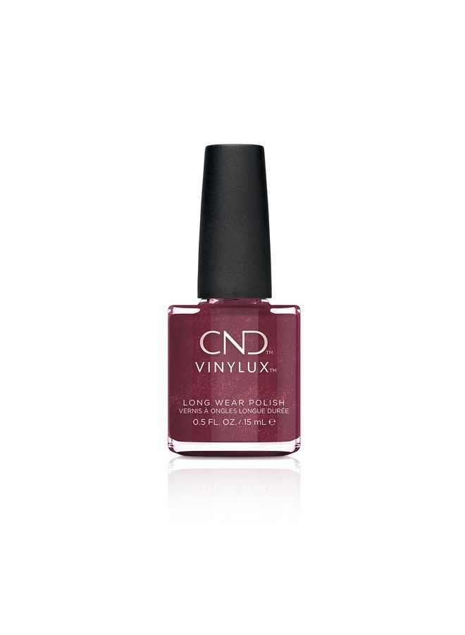 CND Vinylux Longwear Red Nail Polish, Gel-like Shine & Chip Resistant Color, Masquerade #130, 0.5 Fl Oz - Image 1