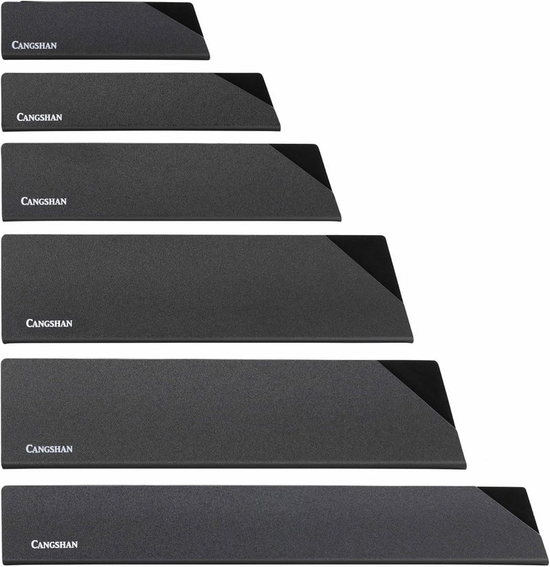 CANGSHAN Cangshan 6Piece Knife Edge Guard Set 503633 Black