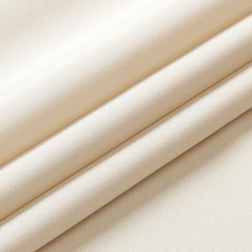 Wewoch Beige Rectangle Tablecloth Water Resistant Washable Polyester Table Cloth for Dining,Kitchen, Parties Weddings and Outdoor Use 52 Inch by 70 Inch - Image 4