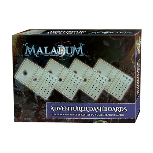 Battle Systems Maladum Adventurer Dashboards Accessory Expansion Additional PC Trays for Multi and Large Parties - Image 1