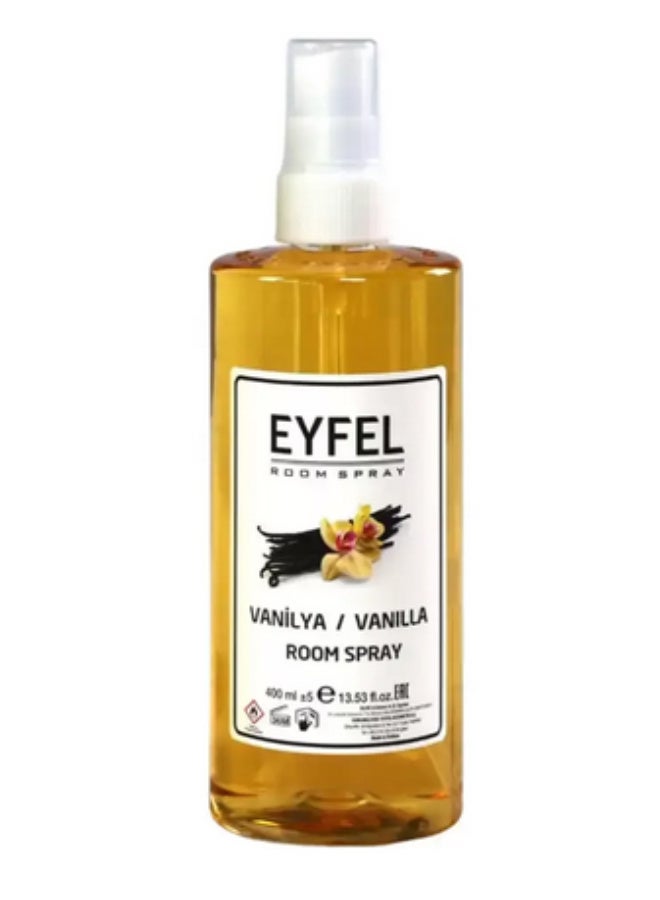 EYFEL Room Freshner Spray In Vanilya/Vanilla Fragrance- 400ml