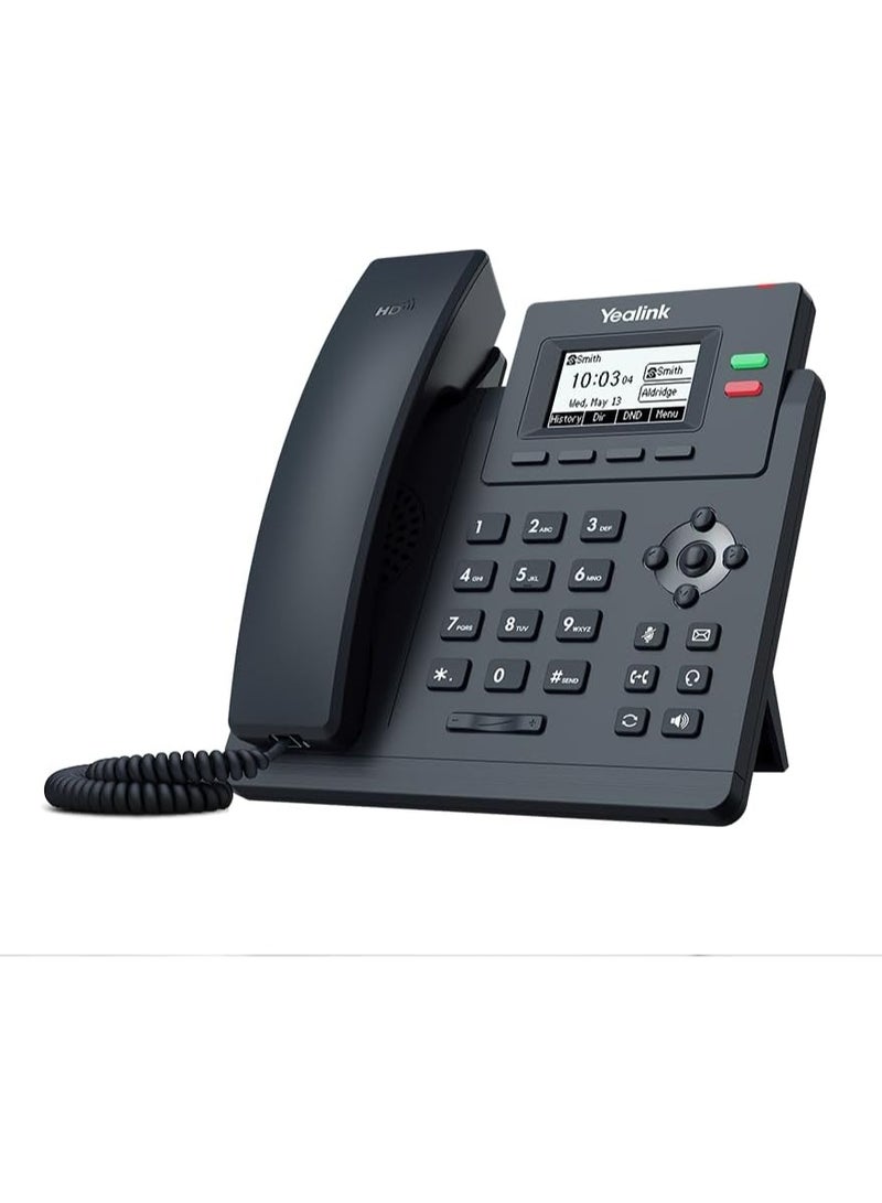 Yealink Sip-T31W Classic IP Phone, Black