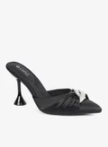 Cuple Black Patent Ballerina Flat