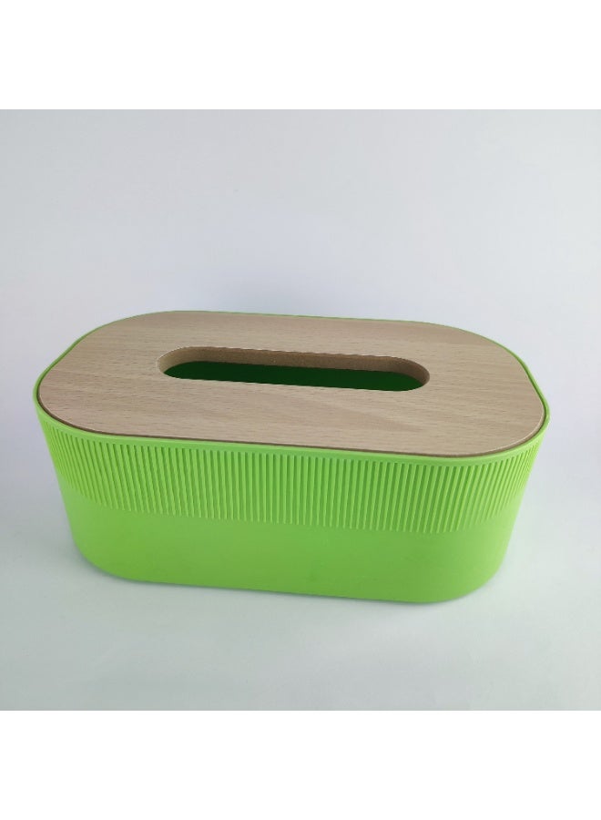 High-Quality Tissue Box with Elegant Wooden Lid - Image 2