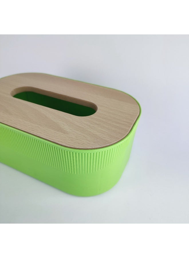 High-Quality Tissue Box with Elegant Wooden Lid - Image 4