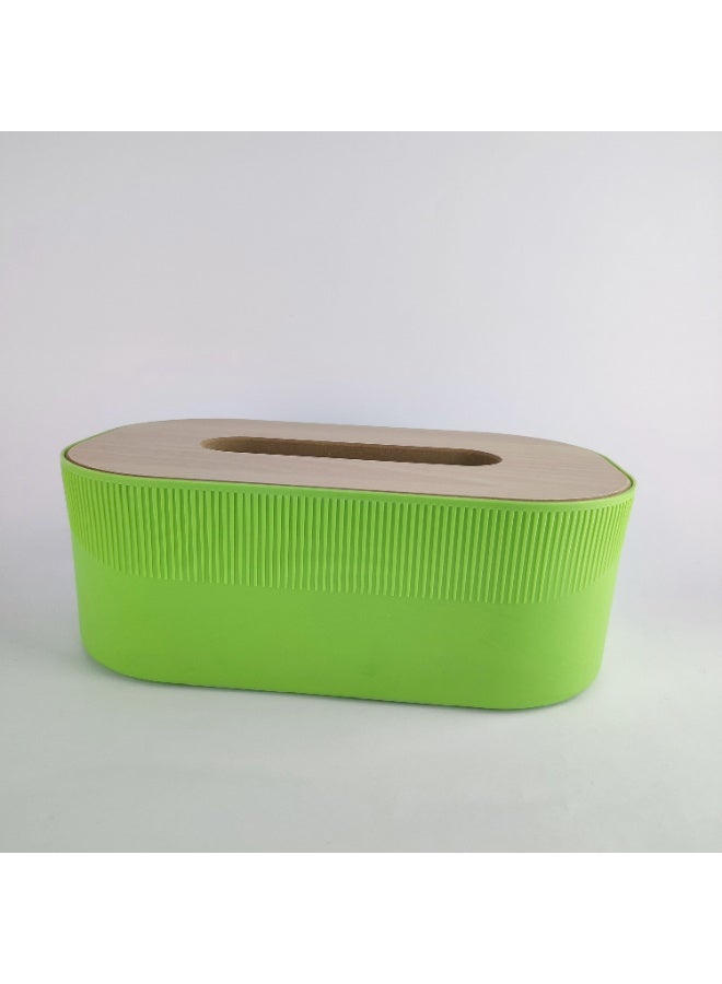 High-Quality Tissue Box with Elegant Wooden Lid - Image 1