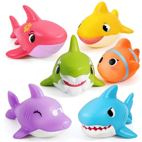 Hely Cancy Bath Toys for Kids No Hole Baby Toys for 1 Year Old Infant Boys Girls Shower Water Pool Toys - Image 1