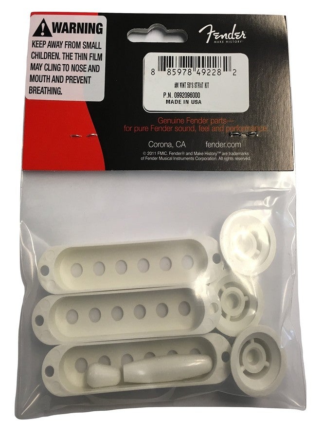 Fender Pure Vintage 50s Stratocaster Accessory Kit, Eggshell - Image 3