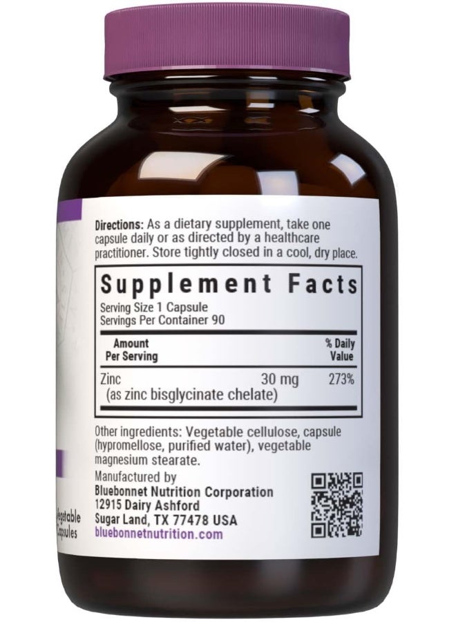 Blue Bonnet 30 Mg Chelated Zinc - Image 2