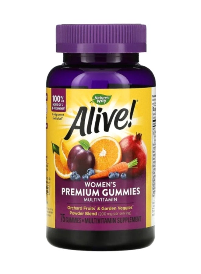 Nature's Way Alive Gummy Vitamins-75 Gummies - Image 2
